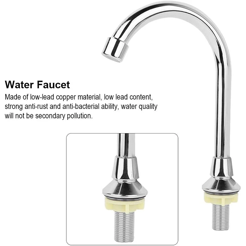 Pedal Tap Water Outlet Pipe Faucet Accessories Kitchen Outlet Pipe Washing Basin Basin Faucet Universal Tube Garden water tap faucet