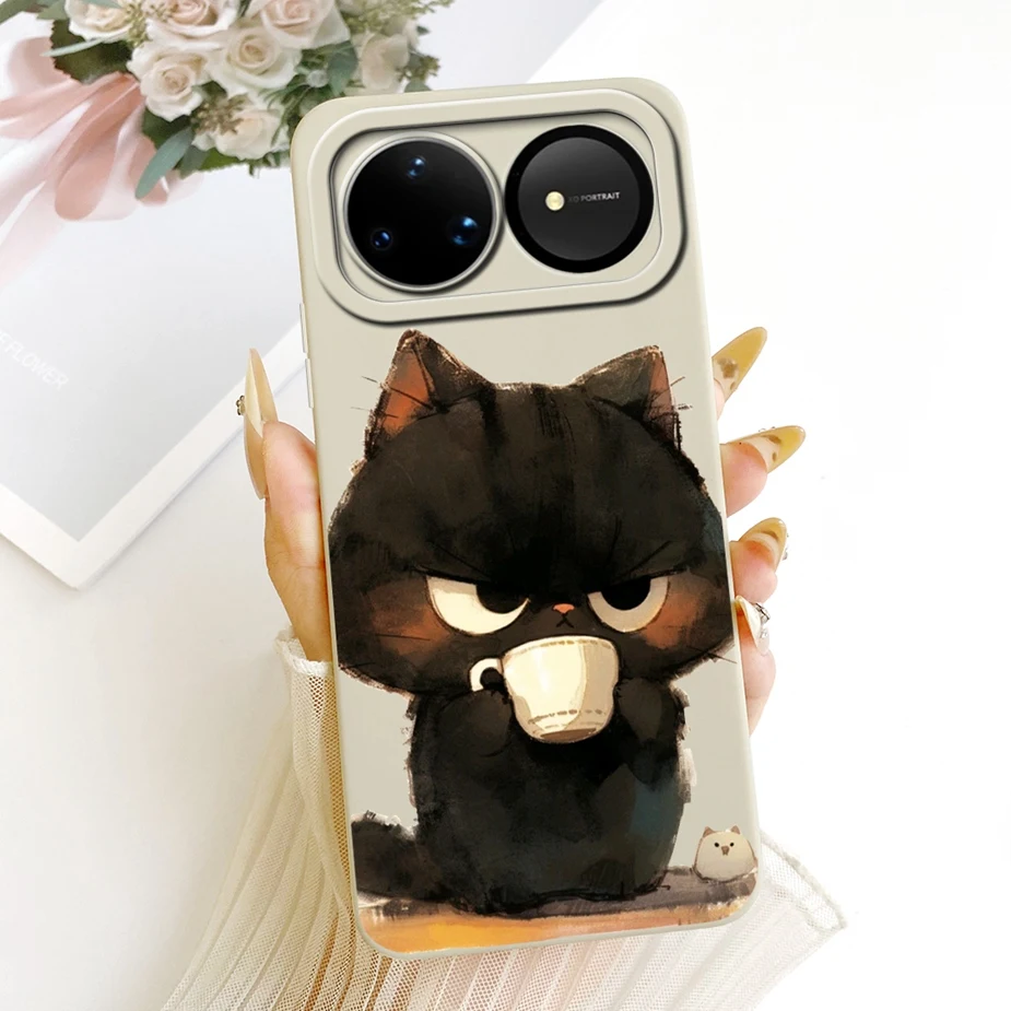 Cute Panda Duck Cartoon Soft Silicone Case