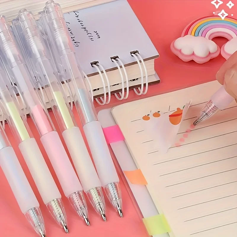 12pcs 펜 스타일 접착제 스틱 DIY Scrapbooking 빠른 건조 접착제 디스펜스 펜 고점도 도트 Gule 스틱 Kawaii 편지지
