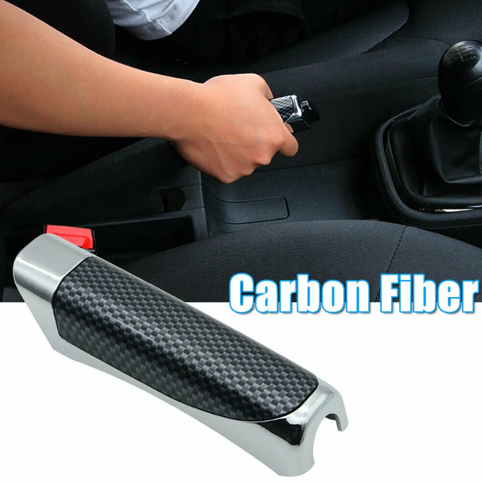 Car Handbrake Protector Hand Brake Anti-Skid Auto Parking Interior Universal Accessories Brake Cover Protector Car Creative I0Z4