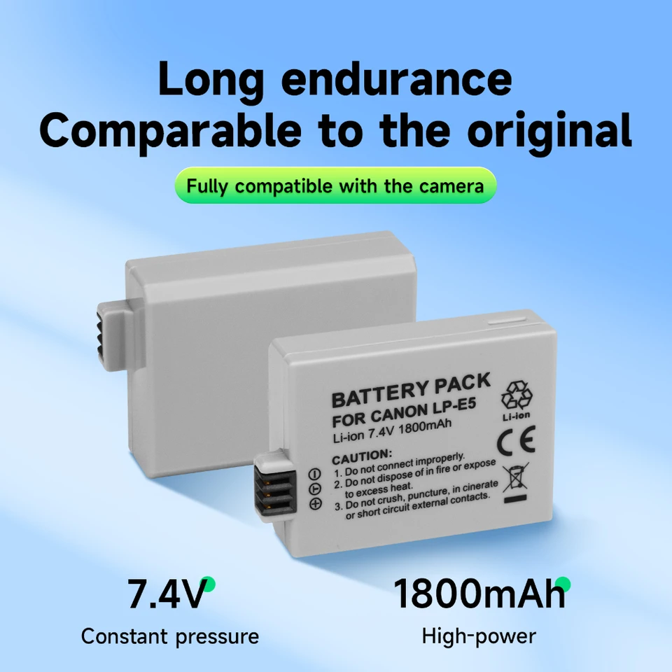 Compatibile Con EOS 1000D, 450D, 500D, Rebel XS/XSi/T1i - Foto 10