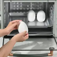 Chaudière à vapeur pour œufs au micro-ondes, capacité de 1/4 œufs, facile et rapide, 5 Minutes, outils de cuisine durs ou doux, fourniture de cuisine 1