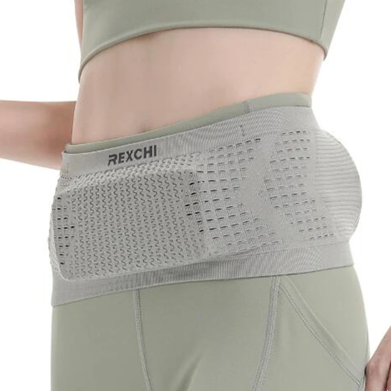 Seamless Invisible Running Waist Belt Bag Unisex Sports Fanny Pack Mobile Phone Bag Gym Running Fitness Jogging Run Cycling Bag
