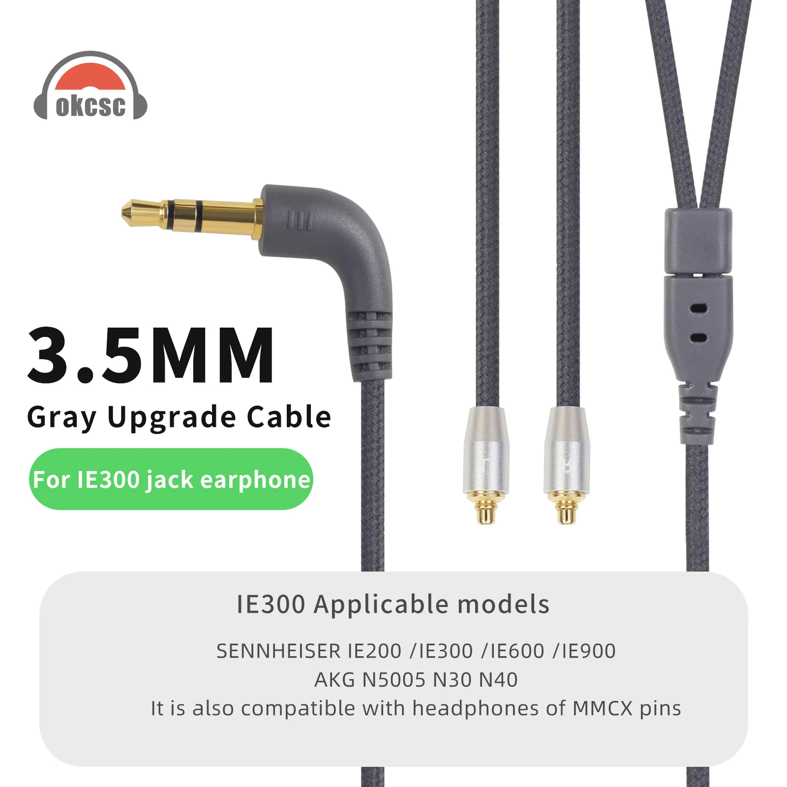 Sennheiser IE 600 + openheart ケーブル OKCSC イヤホンケーブル