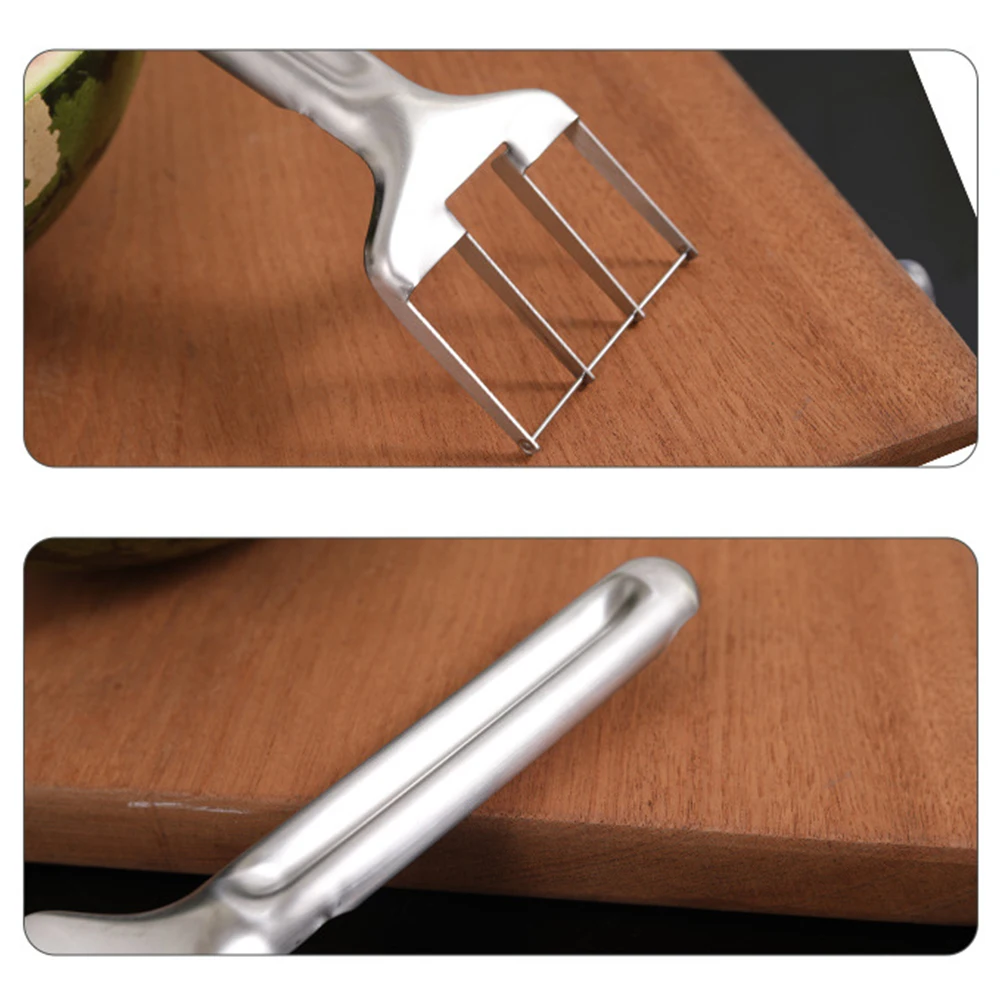 Watermelon Slicer Cutter Fruit Knife Cutter Fruit Platter Watermelon Digger Separator Kitchen Home Accessories Gadgets Tools