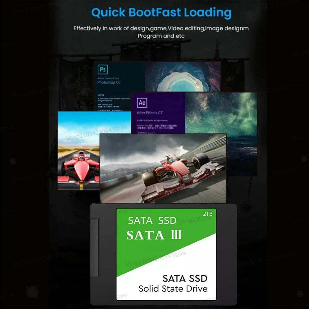 2024 4TB SSD Sata ϵ ̺ ũ, Sata3 2.5 ġ, 2TB, 1TB, 560 MB/S  ϵ ũ, ƮϿ  ָ Ʈ ̺ ġ