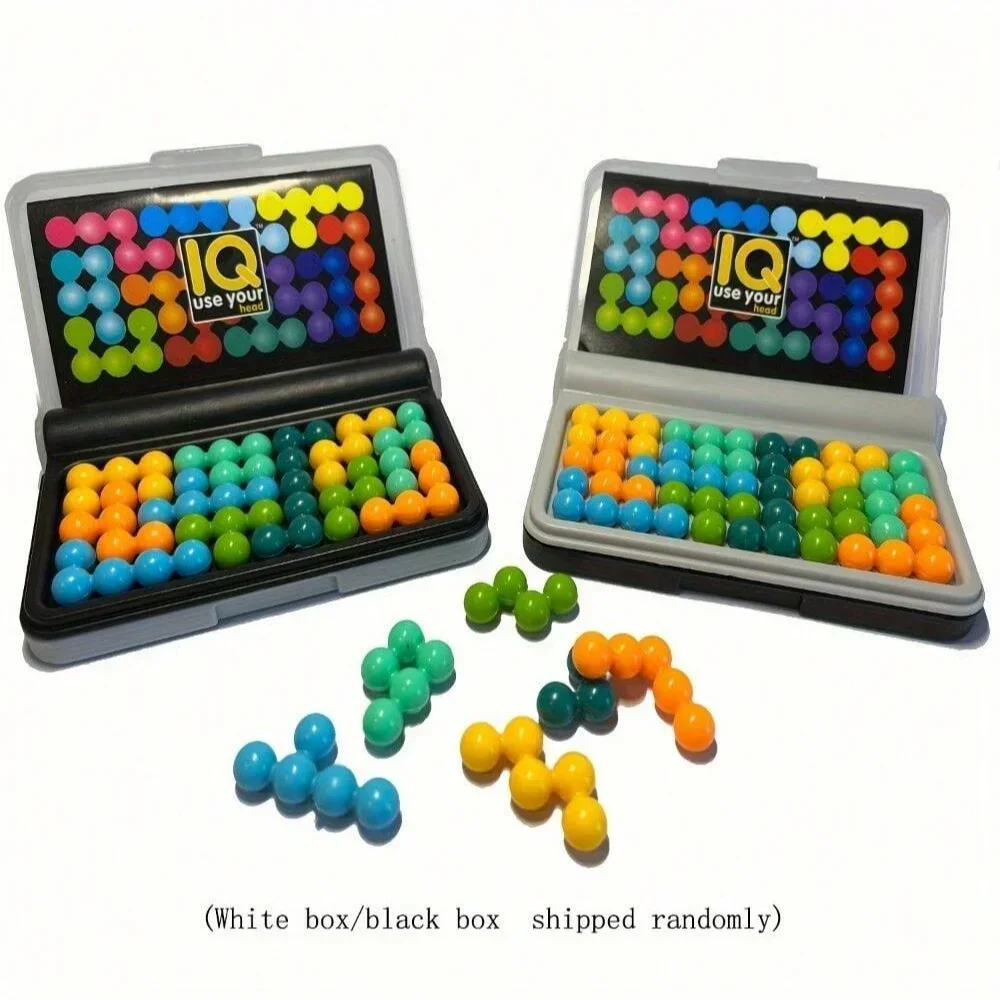 3D 120 Challenges IQ Puzzler Pro a Travel Game for Kids and Adults a Cognitive Skill-Building Brain Game Montessori Toys Kids 5