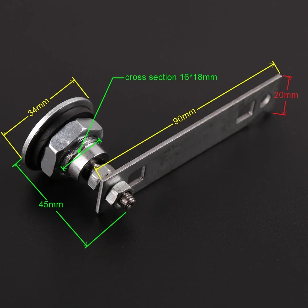 1pcs Elevator accessories elevator triangle lock Applicable to Giant KONE Elevator Elevator landing door triangle lock elevator parts elevator triangle key