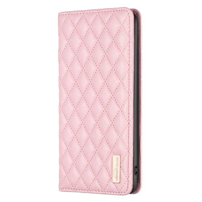 Stylish Solid Color Leather Wallet Phone Cover with Magnetic Closure