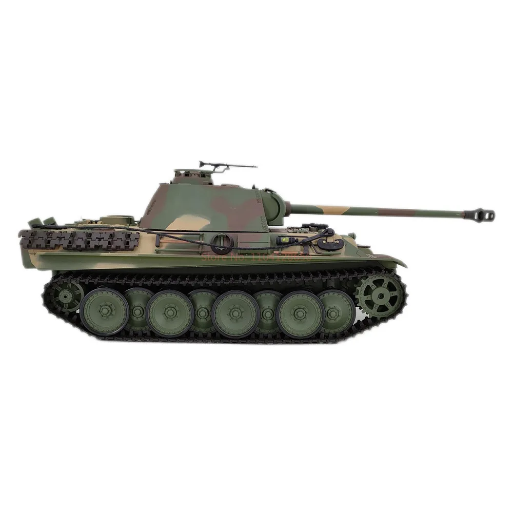 Kubrick German "Panther" G-Type Tank Sound And Light Electric Remote Control Tank Military Model Boy Toy Birthday Gift Gifts Toy 5