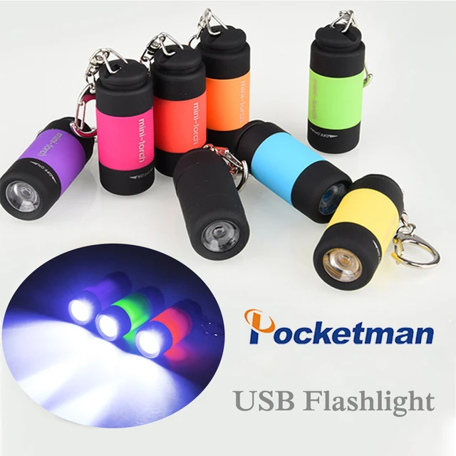Mini linterna de bolsillo, linterna pequeña, luz de emergencia, llavero,  linterna impermeable - AliExpress
