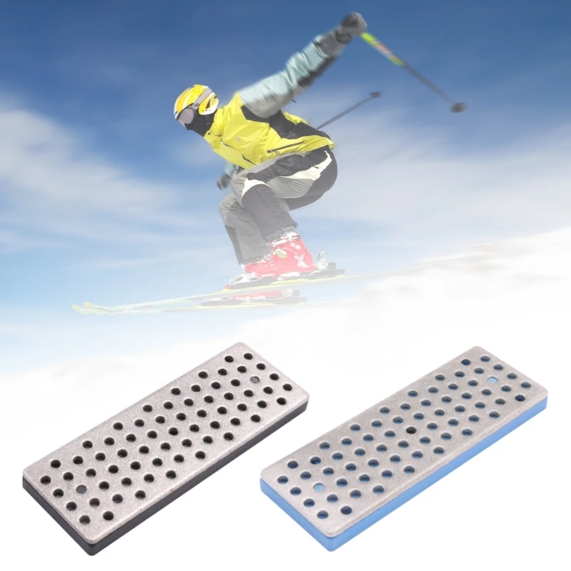 4 Pcs Set Diamond Sharpening Stone Portable For Skiing Ice Snowboard Ski Edges Skiing Accessories Knife Sharpener
