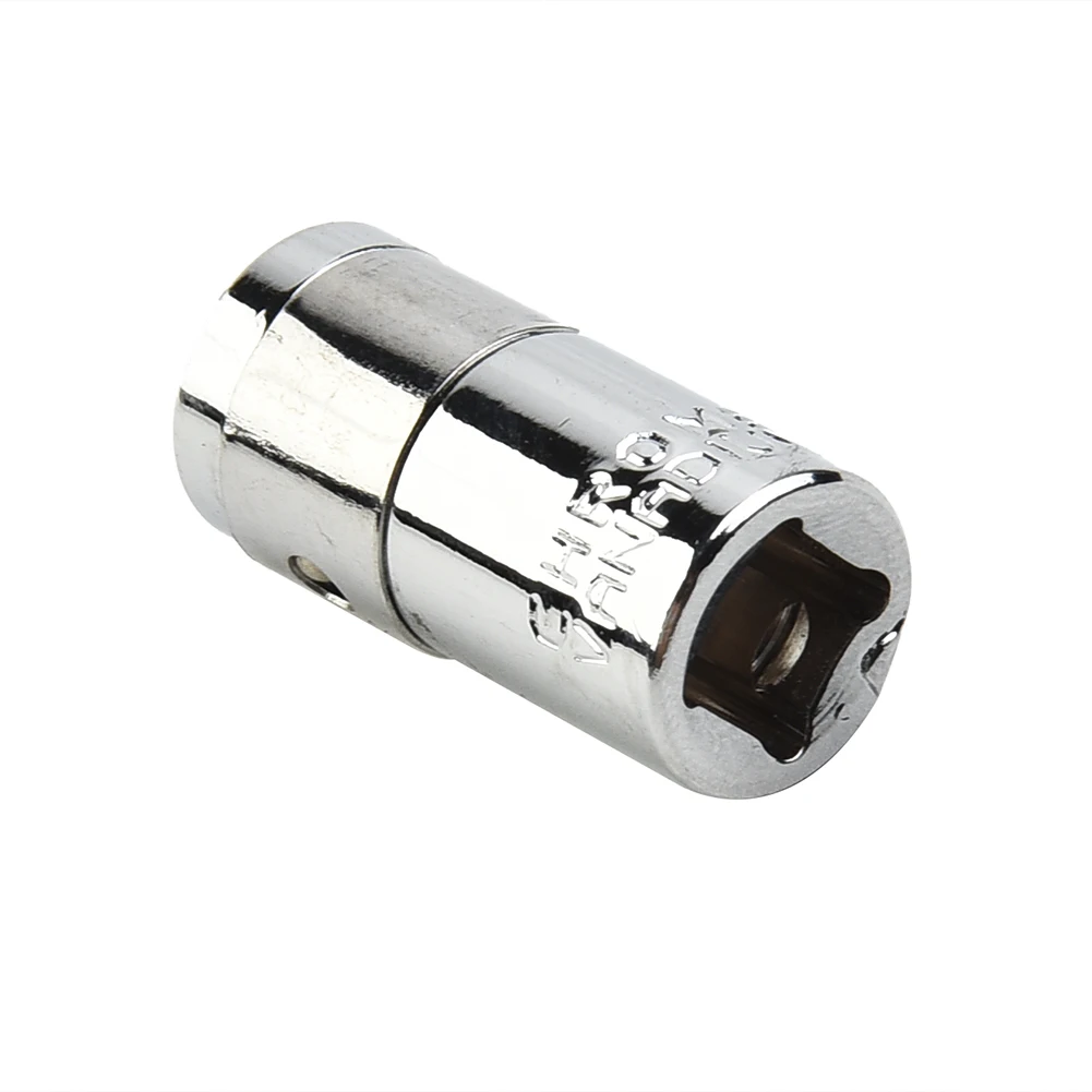 

1/4" Square Drive To 1/4" Hex Shank Socket Bits Converter Screwdriver Holder Chrome Vanadium Steel Socket Adapter Converter