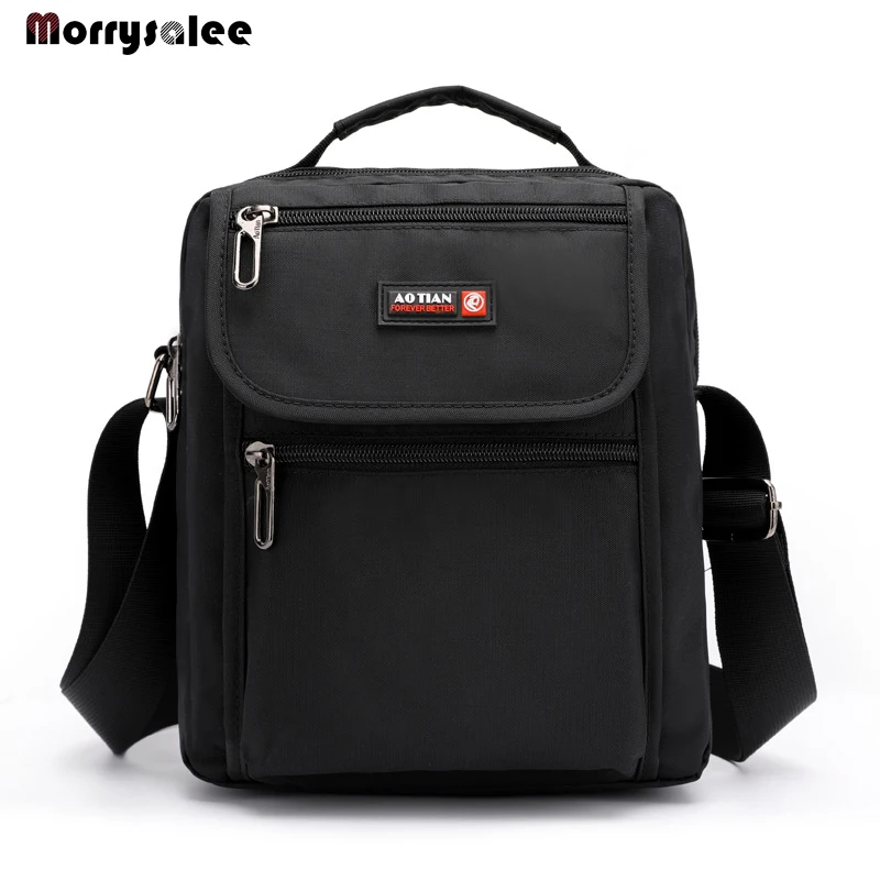 Mens Shoulder Messenger Bag New Arrival Men's Shoulder Bag Waterproof Multi-layer Crossbody Bag Small Size Casual Travel