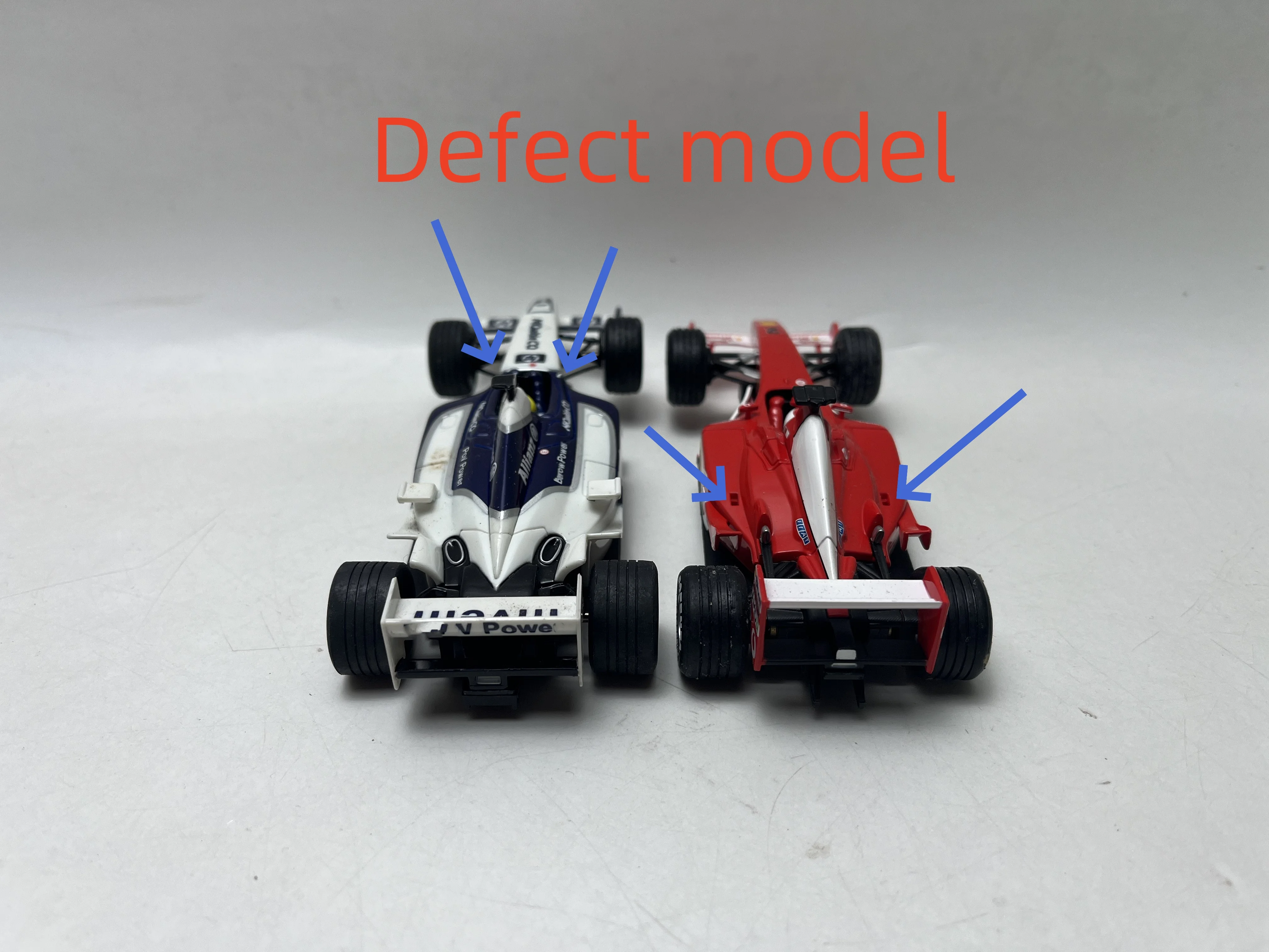 No Box Defect model Carrera 1/32 Scale Plastic track car, track racing car