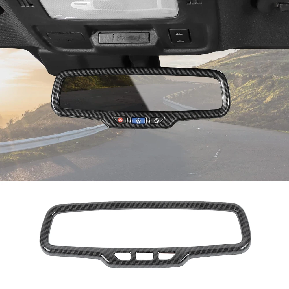 Car Interior Specchietto Retrovisore Decorazione Cornice Copertura Trim Adesivi Per Chevrolet Camaro 2010 2011 2012 2013 2014 2015 Accessori
