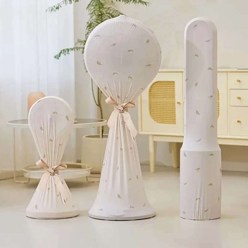Electric Fan Dust Cover Floor Fan Dustproof Covers Home Standing Fans Protecter Household Ash-Proof Sleeve Protective Cover