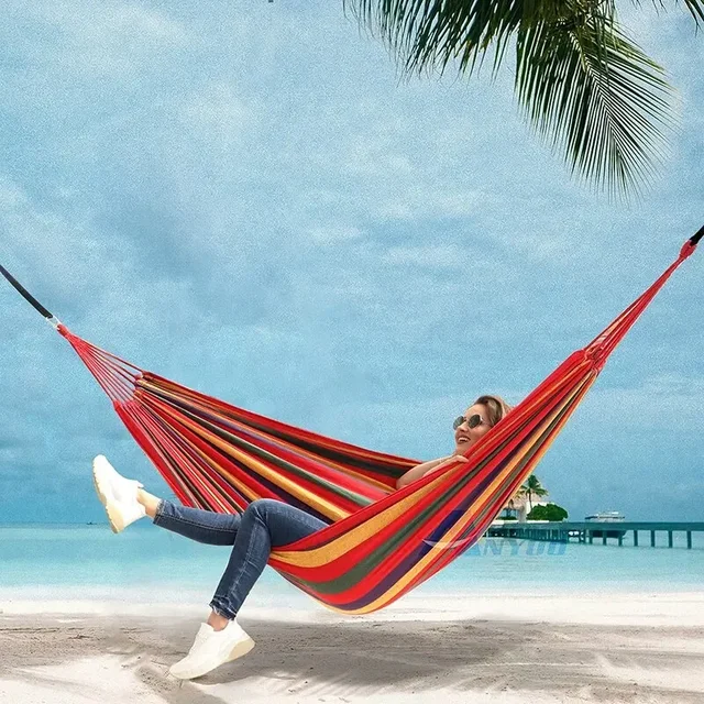Outdoor Canvas Camping Hammock 2