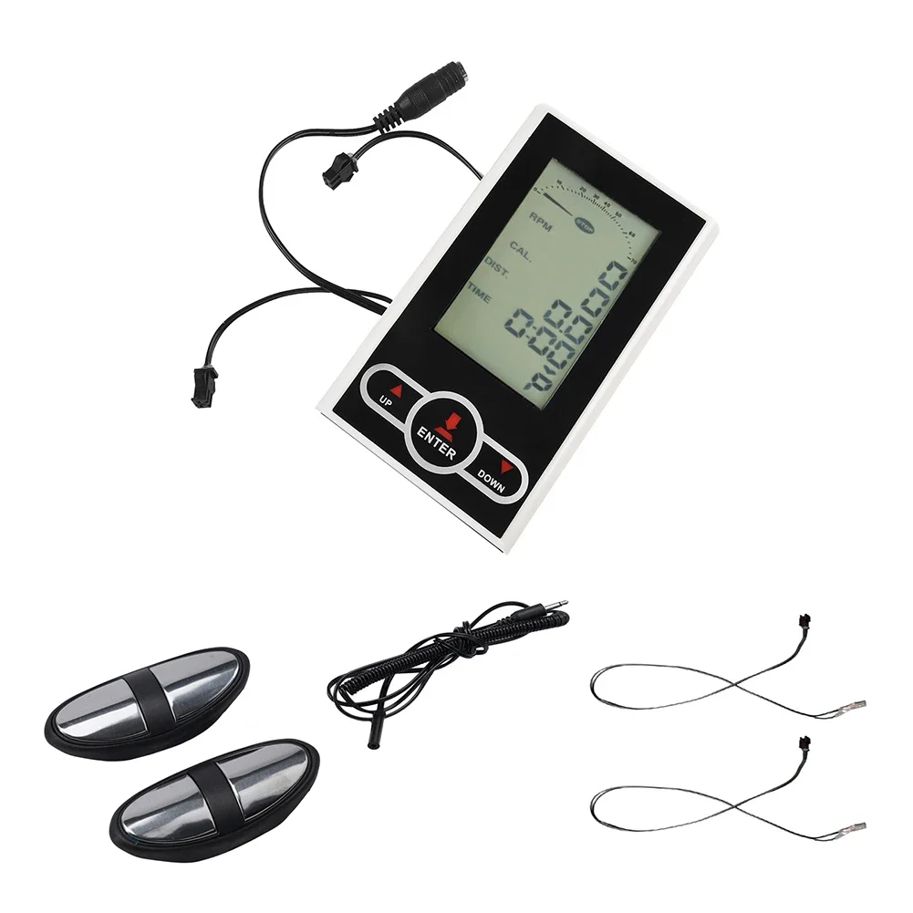 Mileage Speedometer Display Exercise Bike Monitor Heart Rate Mileage Product Name Scan Speed Elliptical Trainer Display