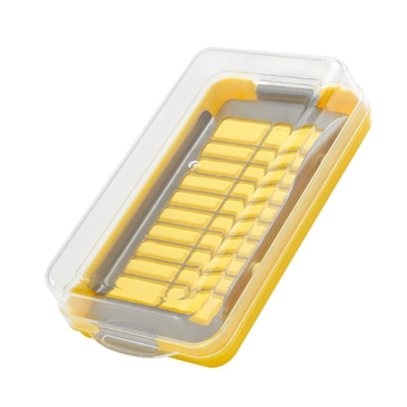 Practical Butter Dish Easy to Use Reliable Butter Cutting Tool for Cheese Drosphip