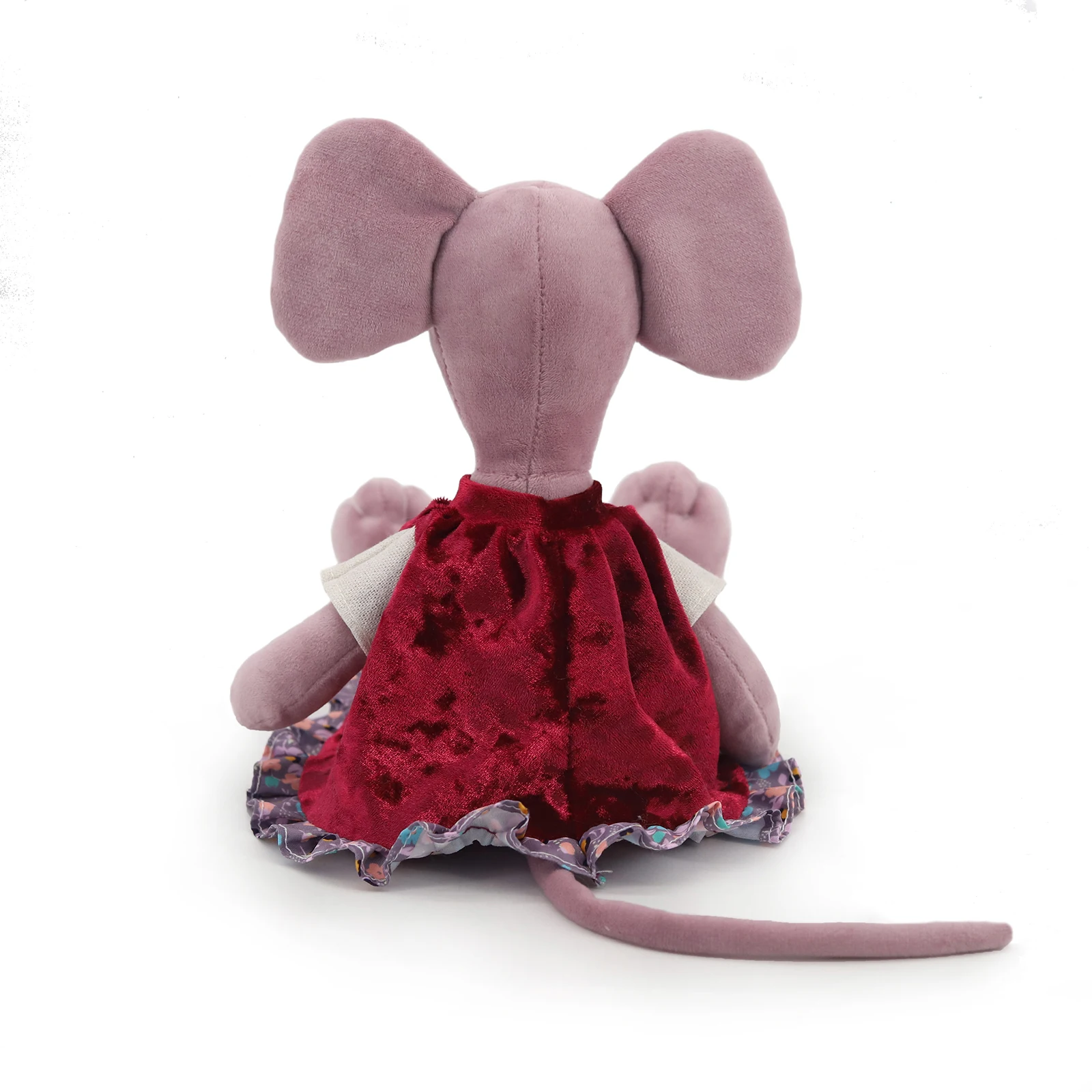 Stuffed Animal Mouse Dolls With Skirt Home Decoration Plush Mouse Toy for Children Spleeping Mate Room Ornament - 4