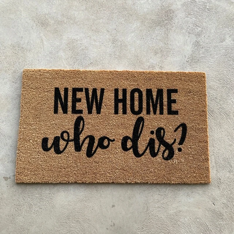 

Новый дом Who Dis | Смешной коврик | Приветственный коврик | Забавный дверной коврик | Забавный подарок | Домашний дверной коврик | Новоселье | Закрывающий подарок