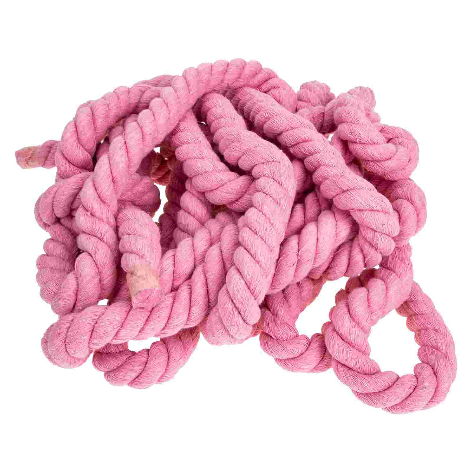 

Тройная хлопковая веревка Tug Of War, прочная крученая веревка из хлопка для игр на поле, Семейная Игра