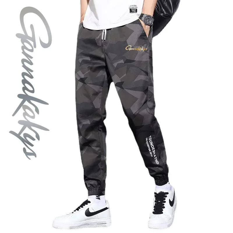 Men's Summer Fishing Pants Outdoor Hiking Breathable Quick Drying Camping Sports Mountaineering