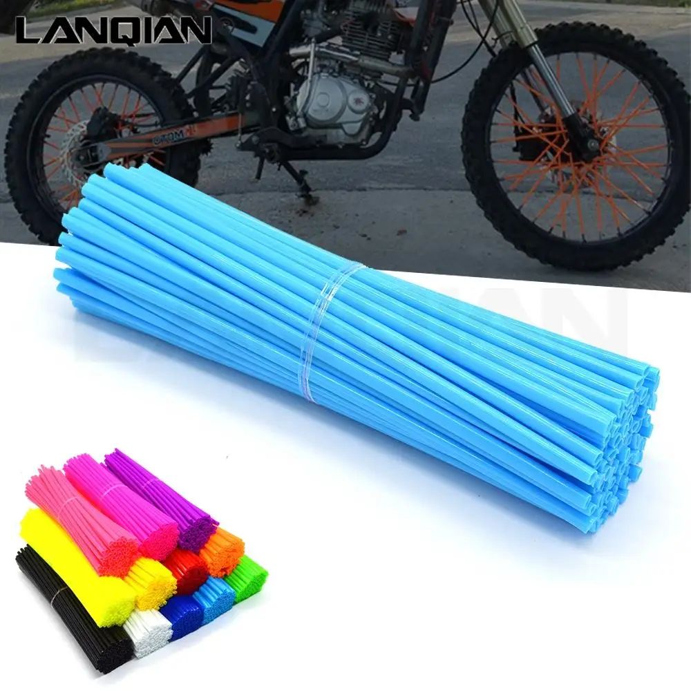Hot Moto Dirt Bikeenduro Off Road Rim Wheel Spoke Skins Per Yamaha Ttr250 Ttr600 Xt250X Tricker Dt230Lanza Yfz450 Yz Wr