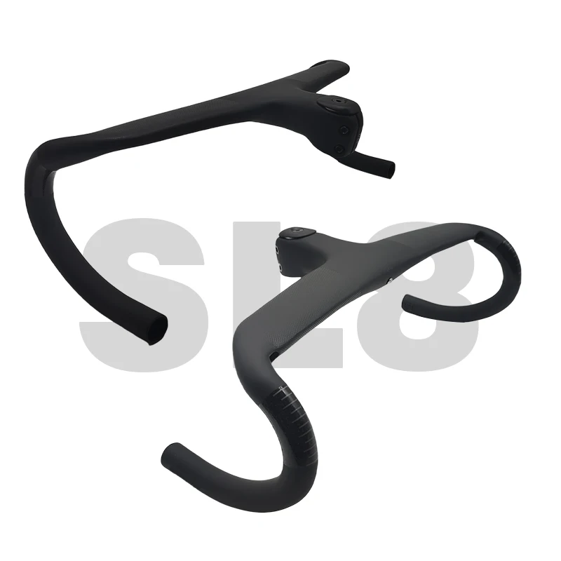 Manubrio Bici Da Strada In Carbonio Integrato Di2, Personalizzato Per SL7, SL8 (1:1), Con Attacco
