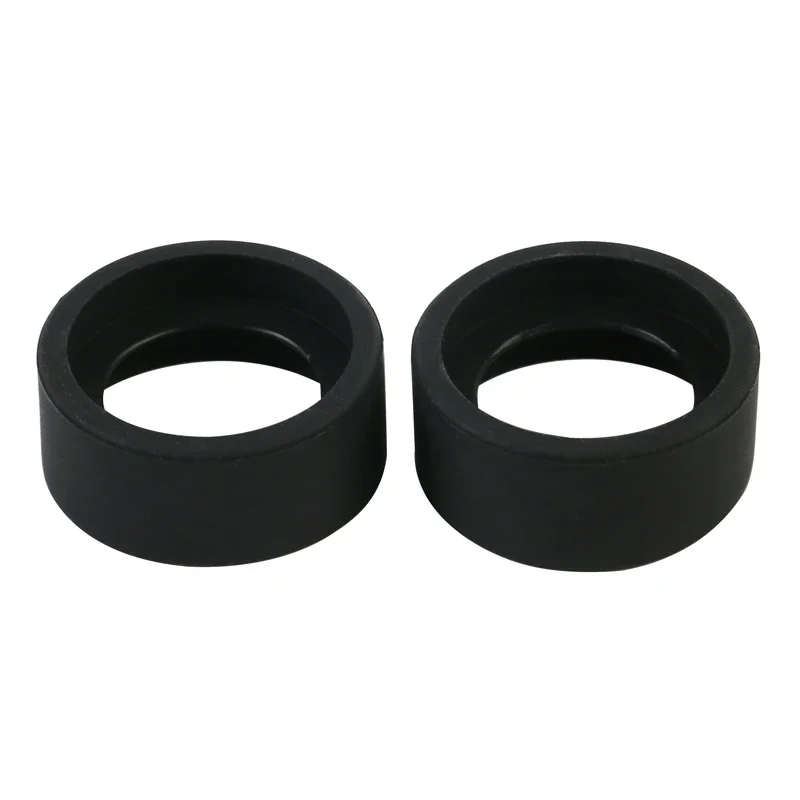 2 Pcs/set Cover Guards Eye Shields 34MM Outside Diameter Rubber Eyepiece Goggles for Stereo Binocular Trinocular Microscope-eye protector cups