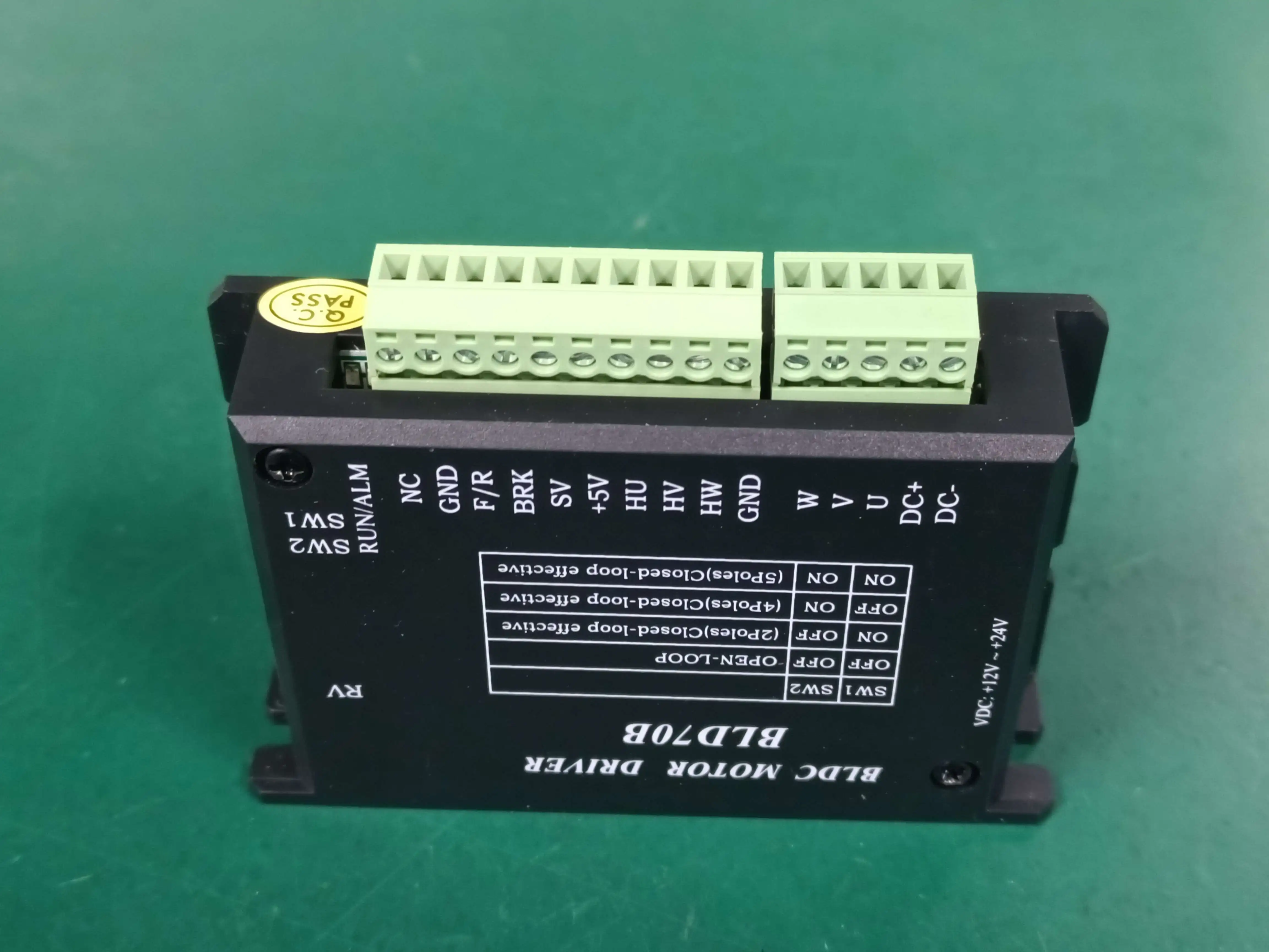 BLDC Motor Driver 70W 12-24V DC BLD-70B