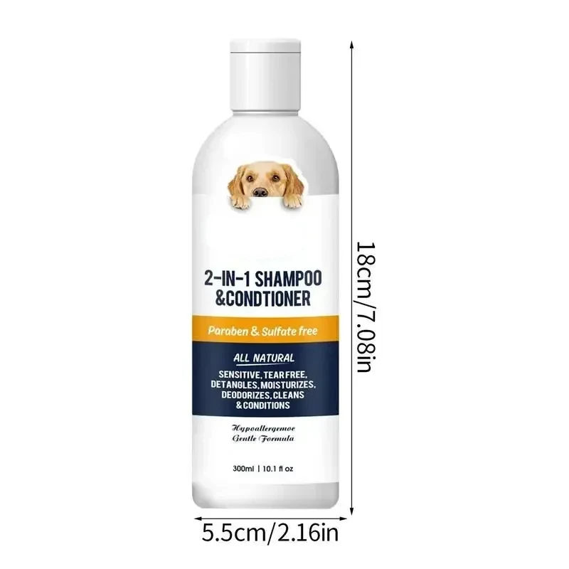 Natural 2 in 1 Puppy Shampoo and Conditioner