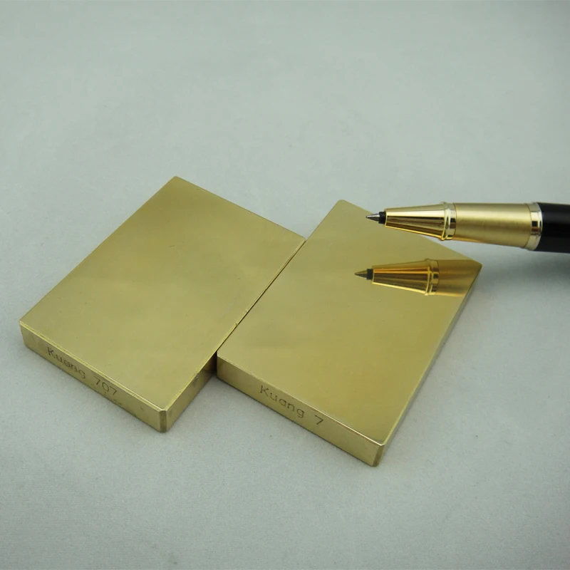 Copper Rectangular Rockwell hardness standard block HRB/HRF/HRH/HRS