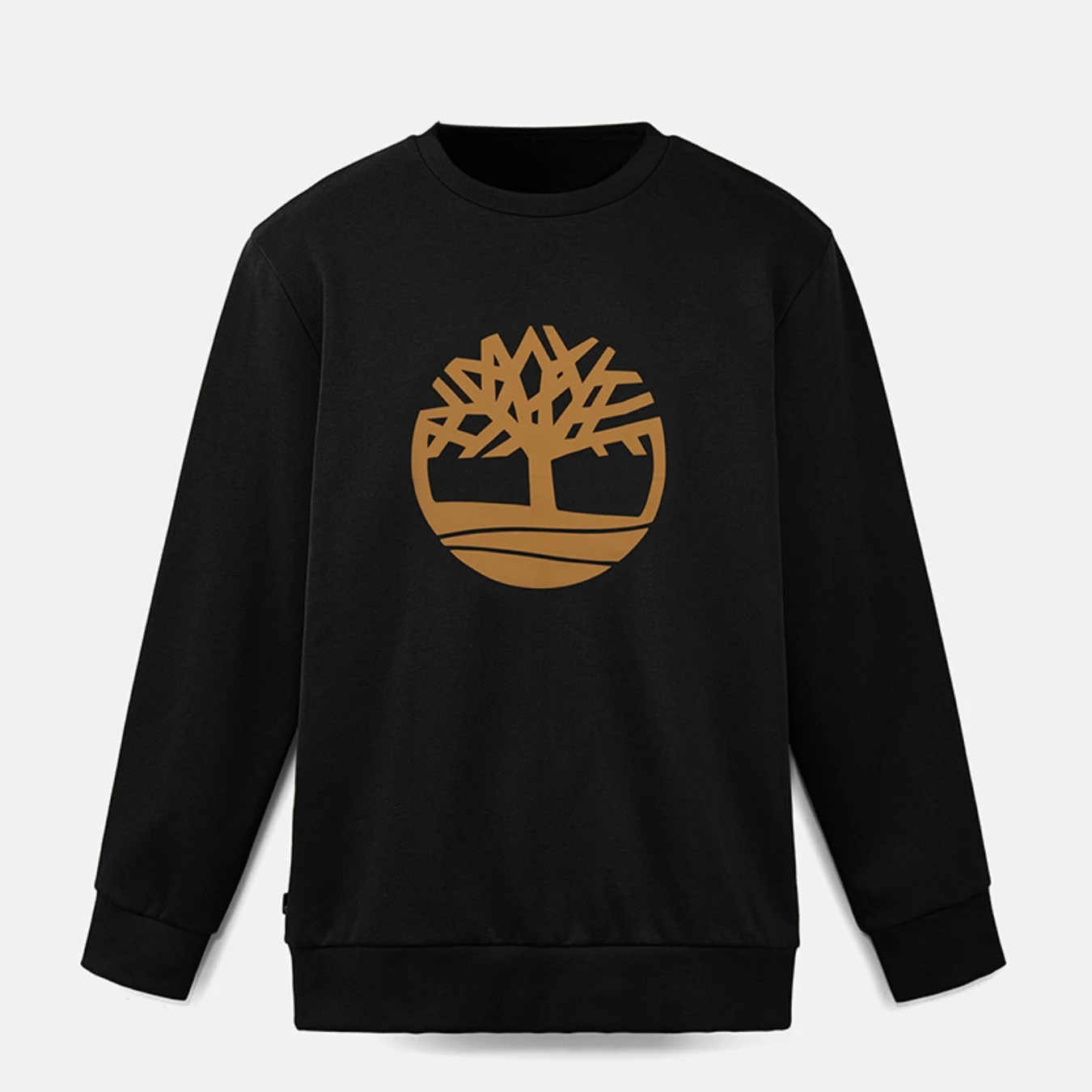 Sonbahar ve kış açık hava aktiviteleri ve günlük giyim için uygun, polar astarlı erkek bisiklet yaka sweatshirt. Günlük Sporlar