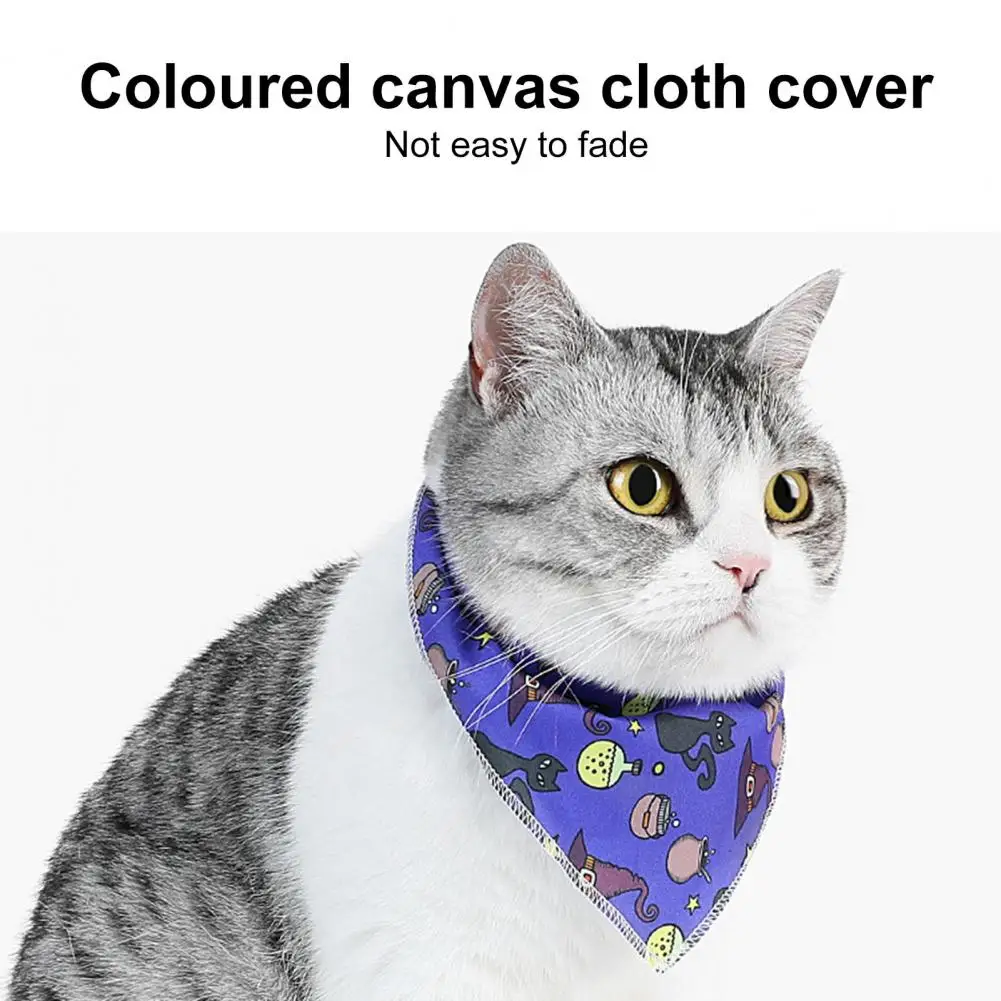 

Stylish Pet Towel Stylish Halloween Pet Towel Pumpkin Pattern Comfortable Deformation-free Dress Up for Funny Dogs Cats