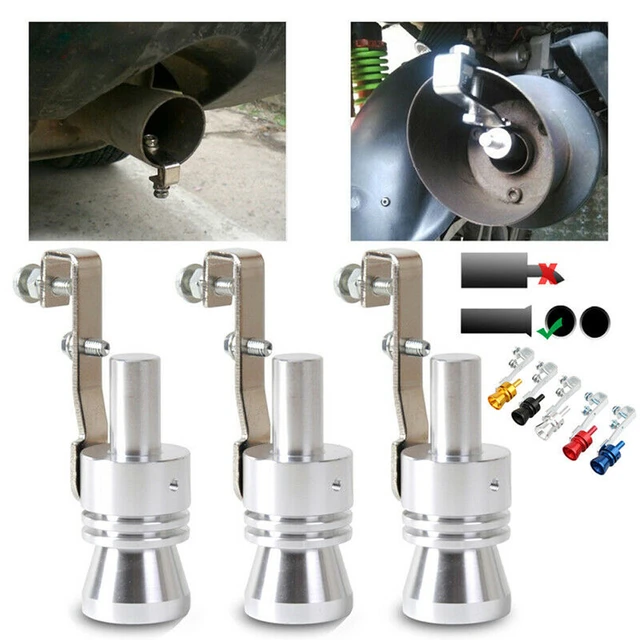 Car Turbo Whistle Muffler Exhaust Pipe Auto Blow-off Valve Simulator  Universal for All Cars Car Styling Tunning S/M/L/XL - Price history &  Review, AliExpress Seller - BANWINOTO Official Store