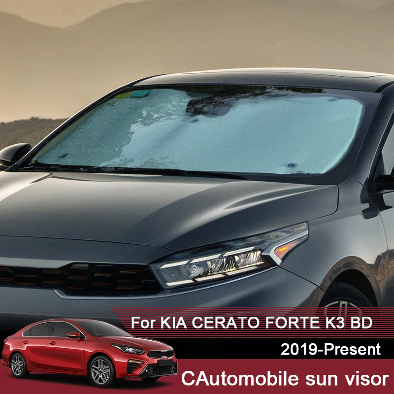 

Car Sunshades UV Protection For KIA CERATO FORTE K3 BD 2019-2025 Window Curtain Sun Shade Visor Windshield Protector Accessories