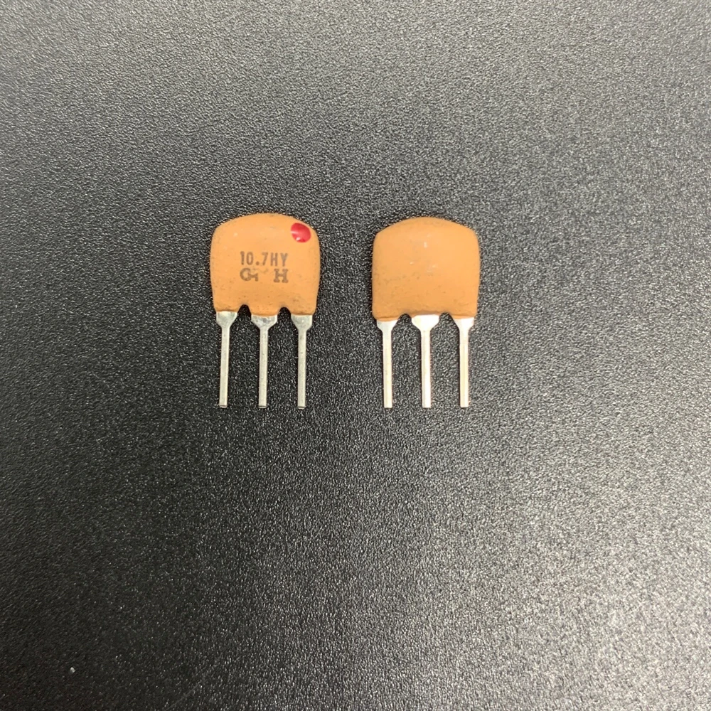 100pcs/ Japan Murata ceramic filter SFE10.7MHY 10.7MHZ 10.7MHY straight plug 3 feet 110K bandwidth