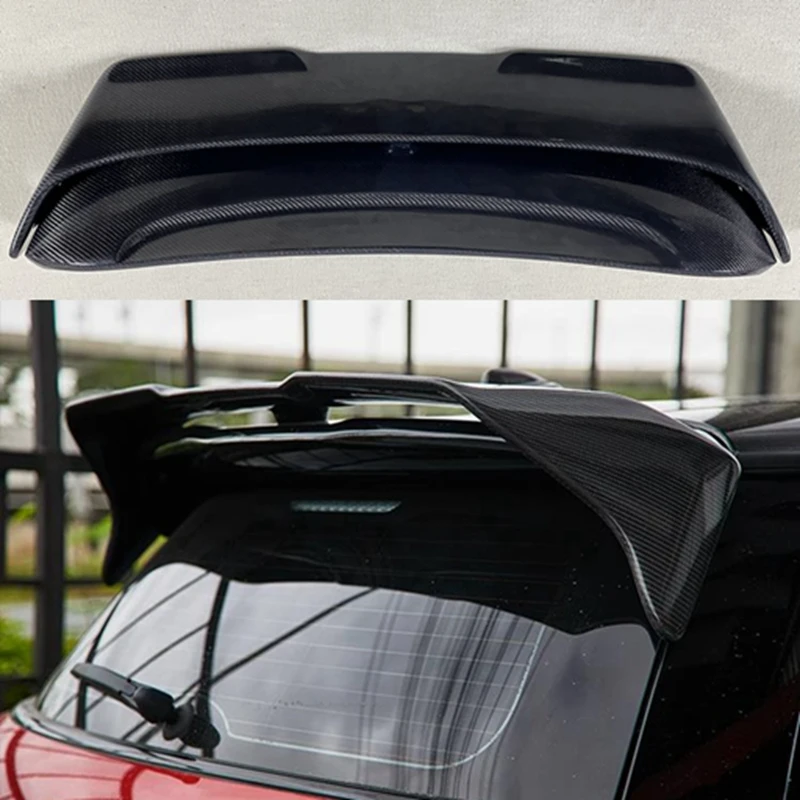 

For F55 F56 Cooper S Duell Rear Roof Spoiler Wing Auto Parts Carbon Fiber AG Style Roof Spoiler 2014-2020