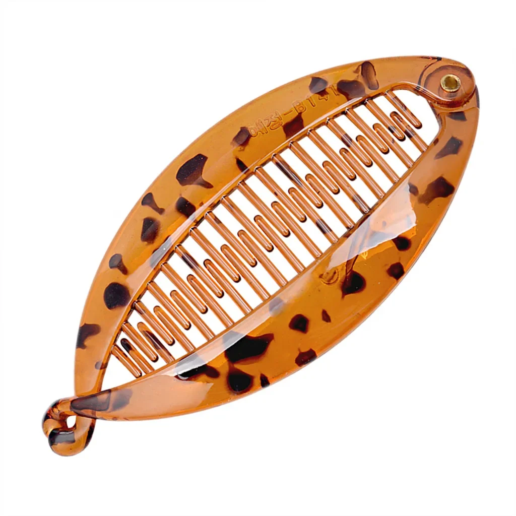 Fish Shape Hair Claw Clips Ponytail Holder Hair Jewelry Twist Banana Barrettes Hairpins Hair Accessories For Women Clamp