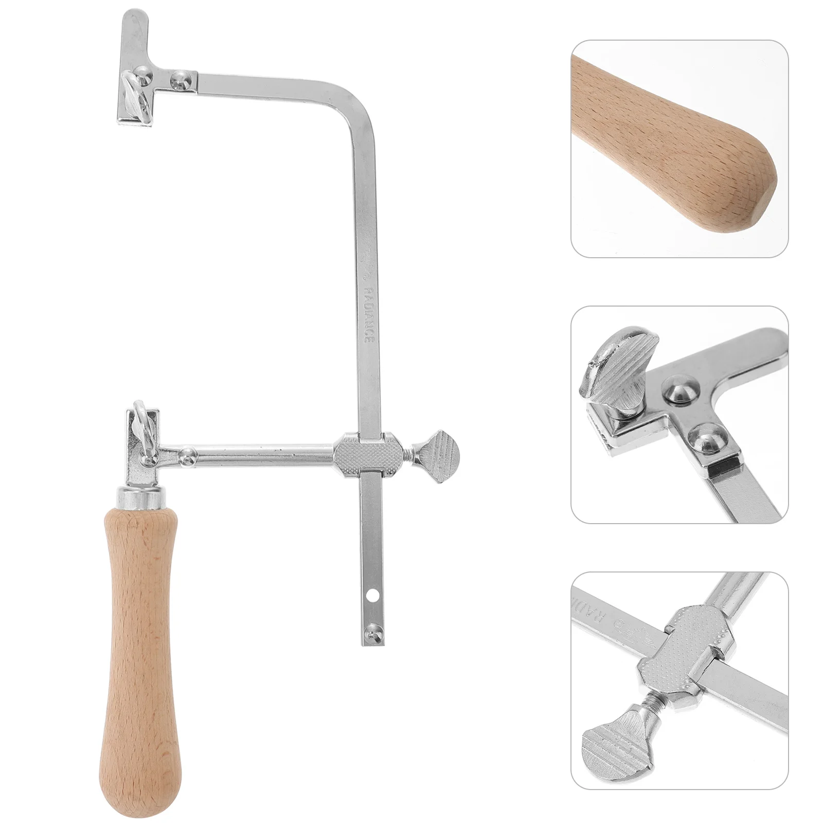 

Jewelers Frame Adjustable Wood Handle Jewelry Accessories Jewelry Making Tool with 12 for DIY Craft Home