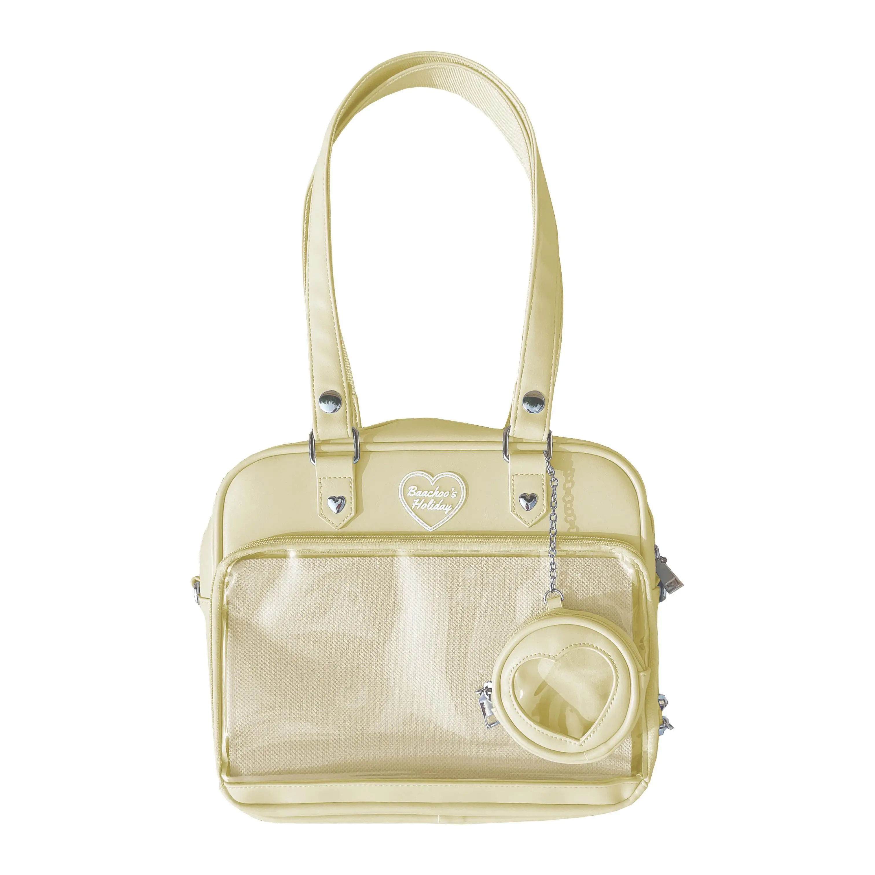 HAEX Kawaii Candy Color Ita Bags Female Fashion JK Lolita PU