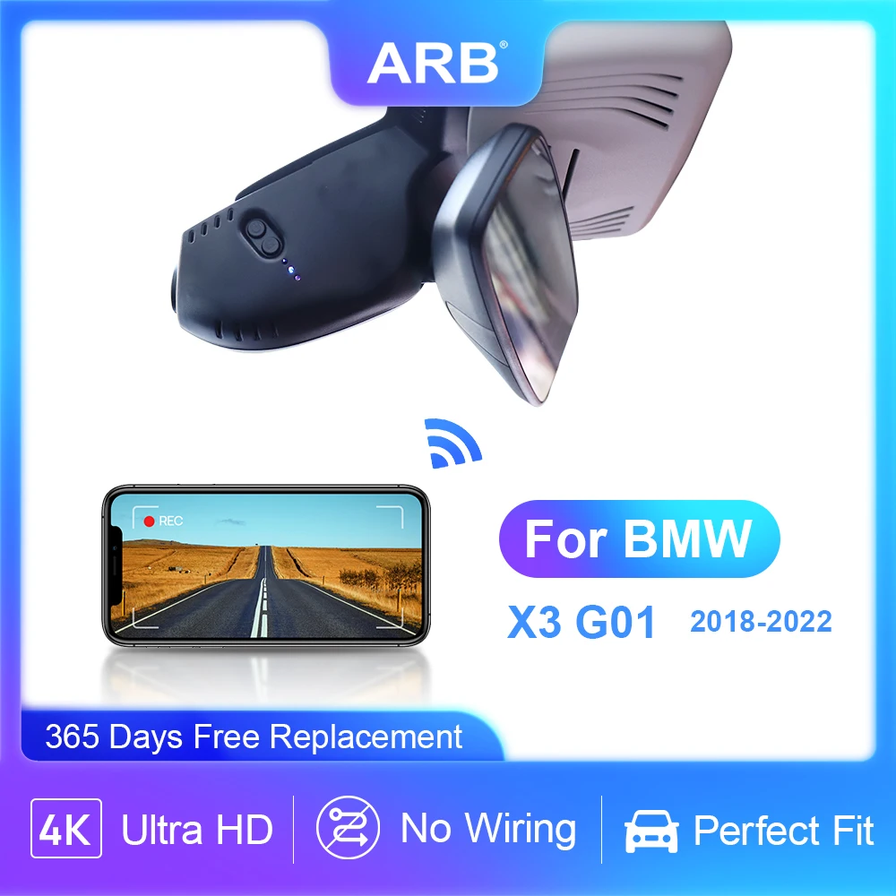 Dash Cam For Bmw X3 G01 X3m G01 Arb Car Dvr 4k 2160p Uhd Mini Camera Front And Rear Driving