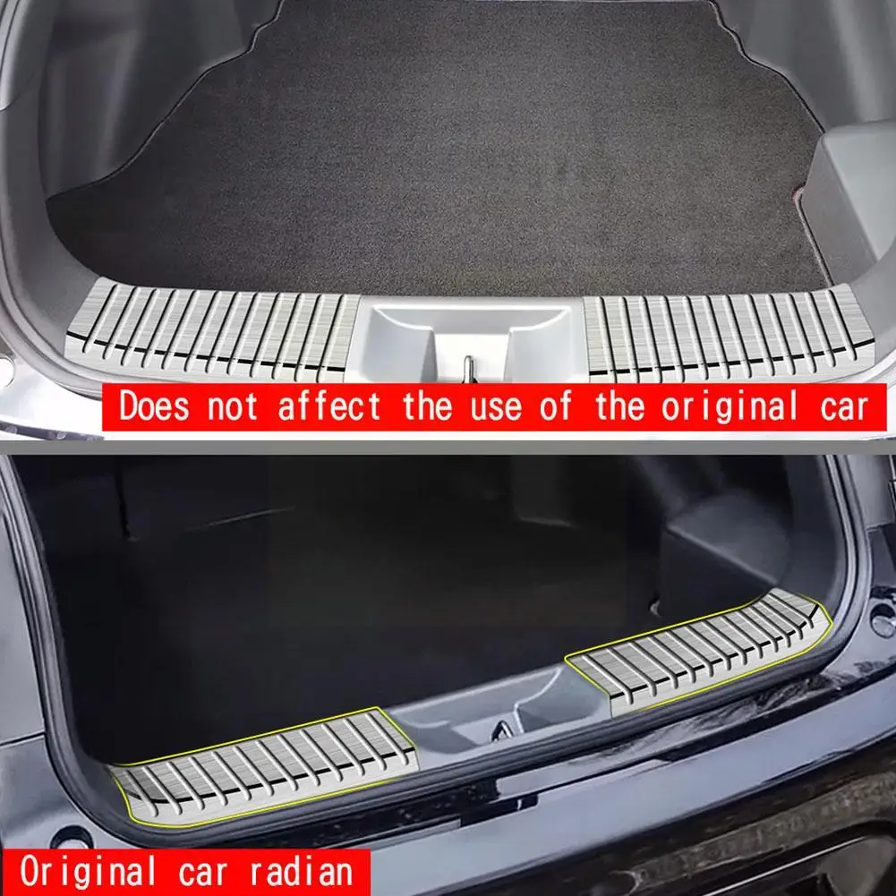 Toyota Prius 60 시리즈 2023 2024 자동차 액세서리 Q6Z1 용 새 뒷문 씰 스트립/뒷 트렁크 플레이트 가드 풋 페달 보호대