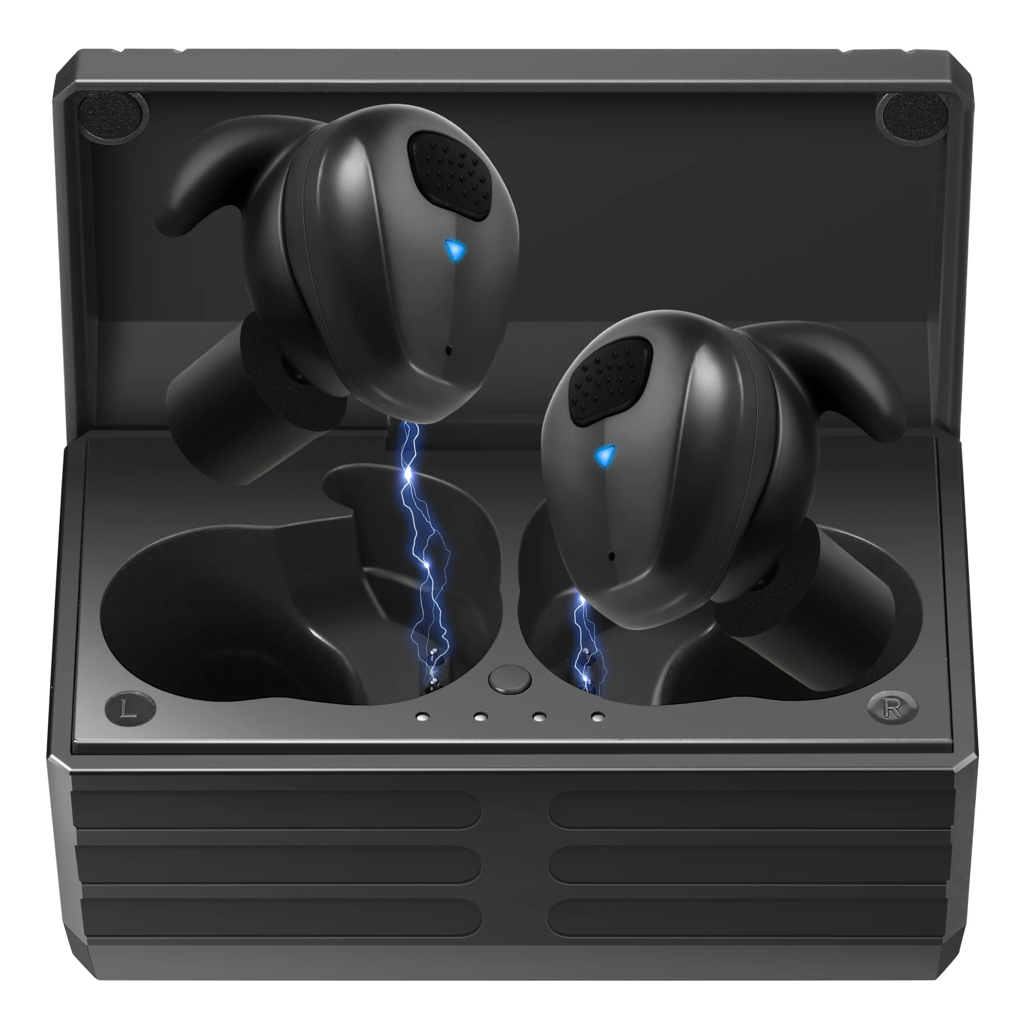 รูปสินค้า อุปกรณ์ป้องกันหูยิงปืน Bluetooth 5.3 ขยายเสียง 4 เท่า