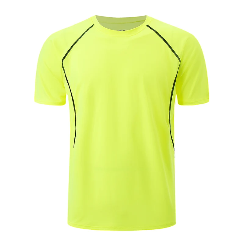 1/4 قطعة الرجال الصيف خطوط بسيطة تصميم سلس الرياضة...