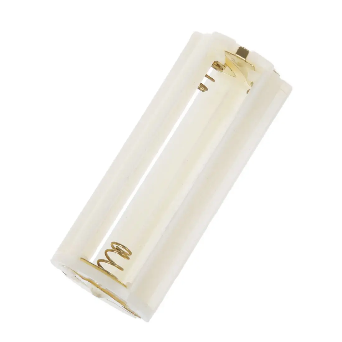 원형 AAA 배터리 홀더 케이스 상자, 흰색 컨테이너, 3x1.5V, 5 개