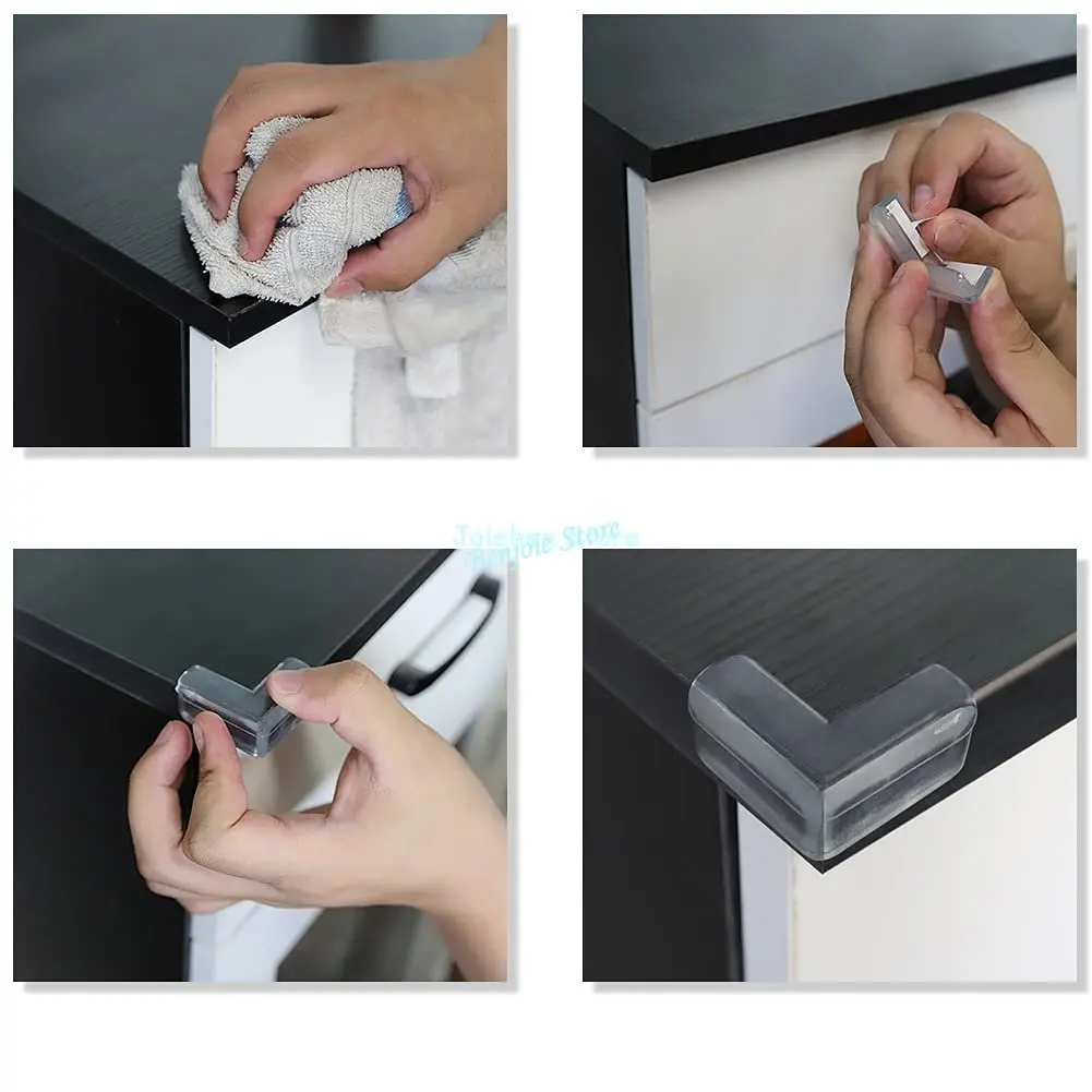 Self-adhesive Safety Corner Protectors Guards Furniture Corner Guard Edge  Safety Bumpers Edge Sharp Table Corner Protectors - Furniture Accessories -  AliExpress