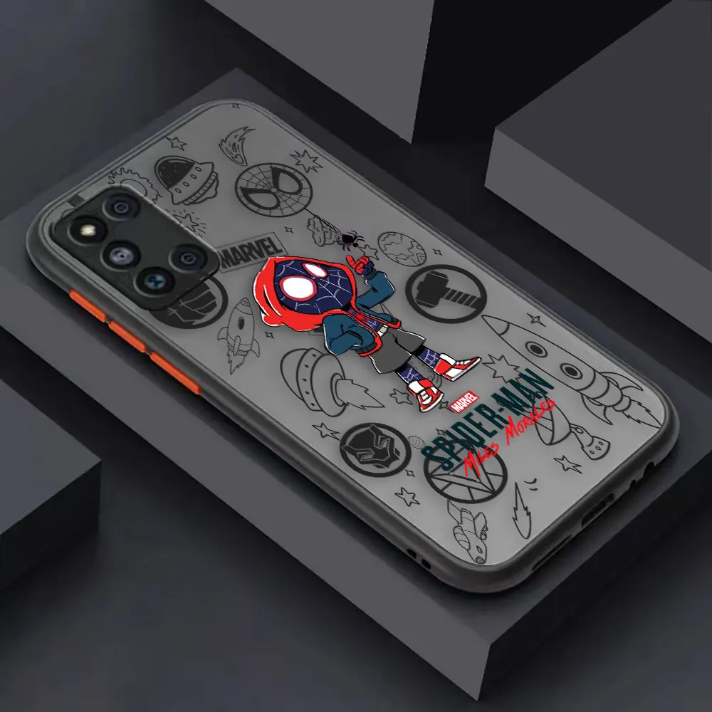 thumbnail image 1 of Matte Case for Samsung Galaxy M62 M53 M52 M51 M33 M32 M31 M30S M23 5G J8 J7 J6 J5 Case Funda Coque Marvel Avengers Heroes Space, 1 of 5